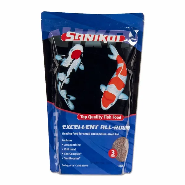 Sanikoi Excellent All Round Food 3 Mm - 1700 Gram 1 Sanikoi Excellent All Round Food 3 Mm - 1700 Gram