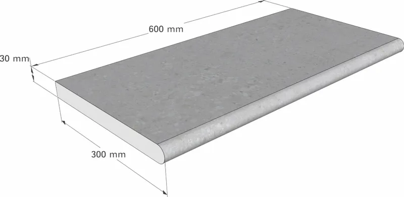 Scandi Roc Kiruna Randtegel - Baltic Light Grey 6 Scandi Roc Kiruna Randtegel - Baltic Light Grey - Afbeelding 6