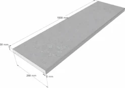 Scandi Roc Modena Randtegel - Diamond Grey -OASE Winkel scandi roc modena randtegel afmetingen 1