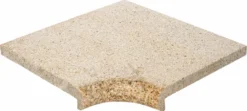 Scandi Roc Napoli Randtegel - Soft Sand -OASE Winkel scandi roc napoli randtegel soft sand hoek radius