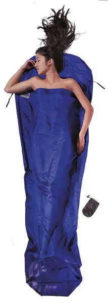 Cocoon Mummymodel Lakenzak - Ultramarine Blauw - Zijde