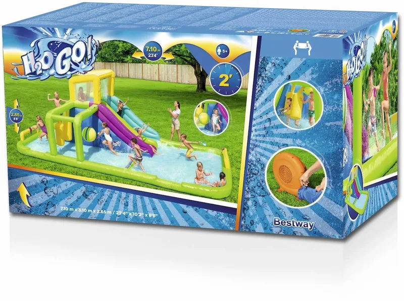 Bestway H2OGO! Splash Course Mega Waterpark 15 Bestway H2OGO! Splash Course Mega Waterpark - Afbeelding 15