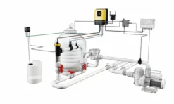 Sugar Valley Hidrolife Sal22 Zoutelektrolyse (tot 110 M3) -OASE Winkel sugar valley hidrolife installatie 1