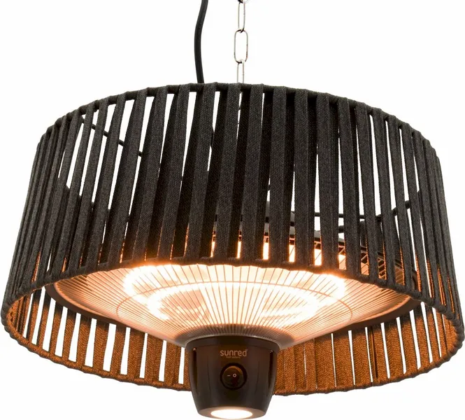 Sunred Heater Artix Hanging 1500 Terrasverwarmer - Grijs 1 Sunred Heater Artix Hanging 1500 Terrasverwarmer - Grijs