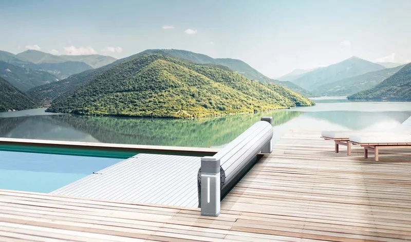 Tixit Automatisch Oprolsysteem - Tot 4,5 Meter - Grijs 1 Tixit Automatisch Oprolsysteem - Tot 4,5 Meter - Grijs