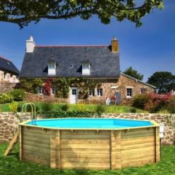 Tropic Octo 505 Houten Zwembad (hoogte 1,20) -OASE Winkel tropic octo 505