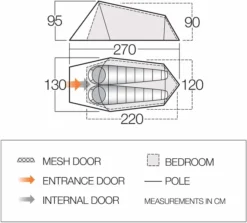 Vango Soul 200 Tunneltent - 2 Persoons -OASE Winkel vango soul 200 2