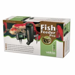Velda Fish Feeder Pro Voerautomaat -OASE Winkel velda fish feeder pro verpakking