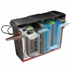 Velda Giant Biofill XL Doorstroomfilter (incl. UVC) 26 Velda Giant Biofill XL Doorstroomfilter (incl. UVC) -OASE Winkel velda giant biofill xl doorstroomfilter doorsnede 1