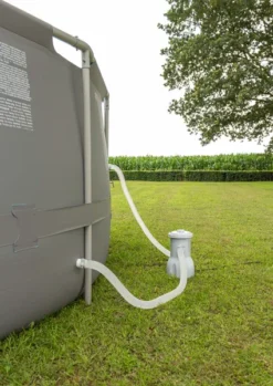 W'eau Steel Frame Zwembad - 427 X 122 Cm - Met Filterpomp En Accessoires -OASE Winkel w eau zwembad pomp